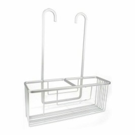 Стелажи за Баня Confortime Alluma Сребрист Алуминий 35,7 x 12,7 x 44,5 cm (6 броя)