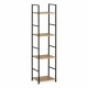 Лавица Confortime 4 Рафтове Метал 29,1 x 23,5 x 112 cm (2 броя)