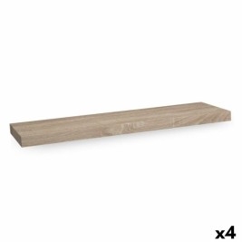 Рафтове Confortime Дървен MDF Кафяв 23,5 x 80 x 3,8 cm (4 броя)