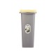 Кошче за боклук Stefanplast Жълт Сив Пластмаса 25 L (6 броя)