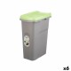 Кошче за боклук Stefanplast Зелен Сив Пластмаса 25 L (6 броя)