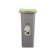 Кошче за боклук Stefanplast Зелен Сив Пластмаса 25 L (6 броя) Кошче за боклук Stefanplast Зелен Сив Пластмаса 25 L (6 броя)
