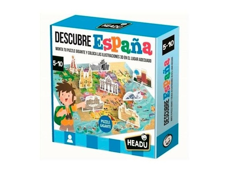 Образователна Игра HEADU Descubre España (4 броя)