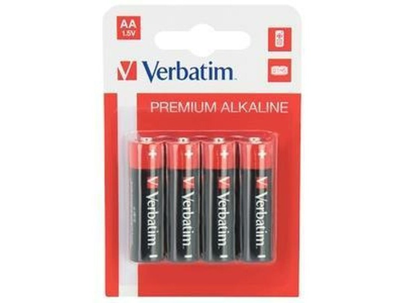 Алкални батерии Verbatim LR06 1,5 V (20 броя)