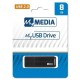 USB стик MyMedia Черен 8 GB