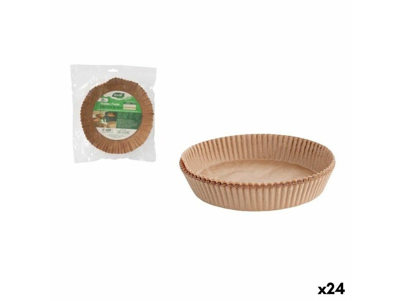 Хартия за фритюрник на въздух Algon 20 cm Фритюрник без Мазнина (24 броя)