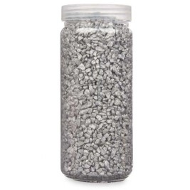 Декоративни Камъни Gift Decor Сребрист 2 - 5 mm 700 g 6,5 x 15,5 x 6,5 cm 6,2 x 15,3 x 6,2 cm 6,5 x 15,8 x 6,5 cm (12 броя)