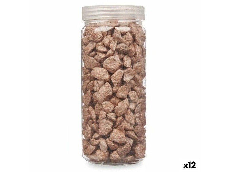 Декоративни Камъни Gift Decor Кафяв 10 - 20 mm 700 g 6,2 x 15,3 x 6,2 cm (12 броя)