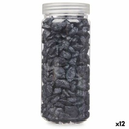 Декоративни Камъни Gift Decor Черен 10 - 20 mm 700 g 6,5 x 15,5 x 6,5 cm 6,2 x 15,3 x 6,2 cm 6,5 x 15,8 x 6,5 cm (12 броя)
