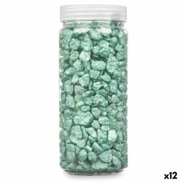Декоративни Камъни Gift Decor Зелен 10 - 20 mm 700 g 6,2 x 15,3 x 6,2 cm 6,5 x 15,8 x 6,5 cm (12 броя)