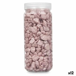 Декоративни Камъни Gift Decor Розов 10 - 20 mm 700 g 6,2 x 15,3 x 6,2 cm 6,5 x 15,8 x 6,5 cm (12 броя)