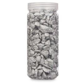 Декоративни Камъни Gift Decor Сребрист 10 - 20 mm 700 g 6,2 x 15,3 x 6,2 cm 6,5 x 15,8 x 6,5 cm (12 броя)
