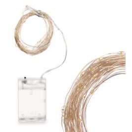 Гирлянда от LED Светлини Gift Decor Бял Топла светлина 5,4 m 16 x 10 x 6 cm (24 броя)