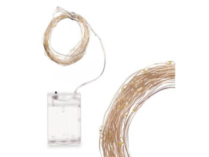 Гирлянда от LED Светлини Gift Decor Бял Топла светлина 5,4 m 16 x 10 x 6 cm (24 броя)