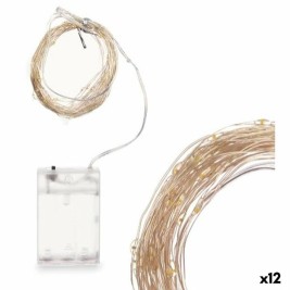 Гирлянда от LED Светлини Gift Decor Бял Топла светлина 10,4 m 16 x 10 x 6 cm (12 броя)