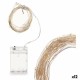Гирлянда от LED Светлини Gift Decor Бял Топла светлина 15,4 m 16 x 10 x 6 cm (12 броя)