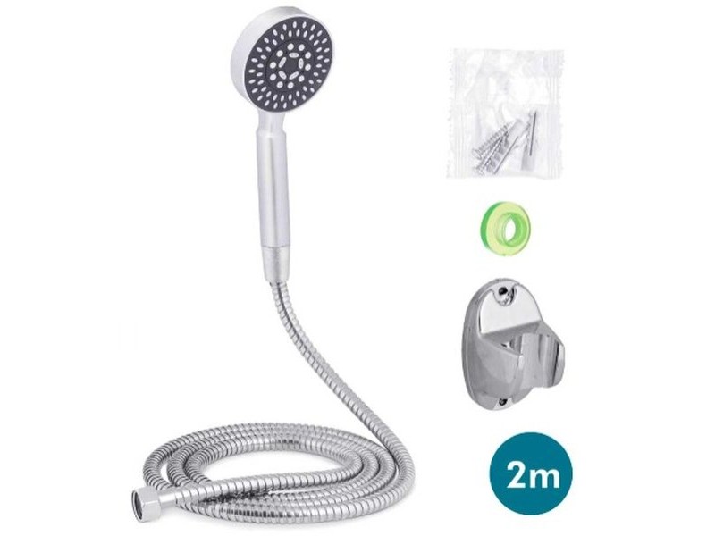 Комплект за Душ Berilo Метал 2 m 14 x 4,5 x 24,5 cm (12 броя)