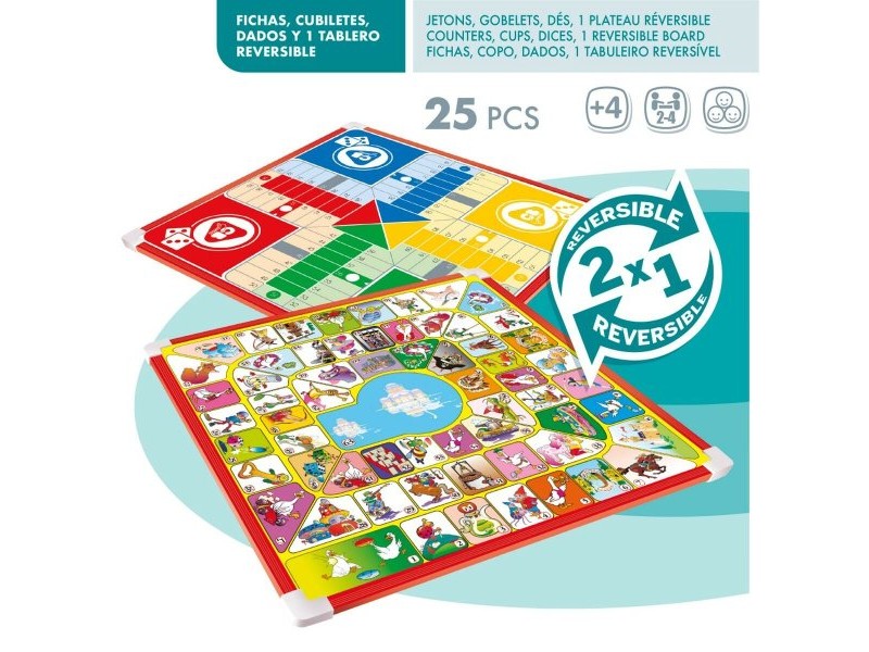 Настолна игра CB Games 32 x 32 x 1 cm (25 Части) (6 броя)