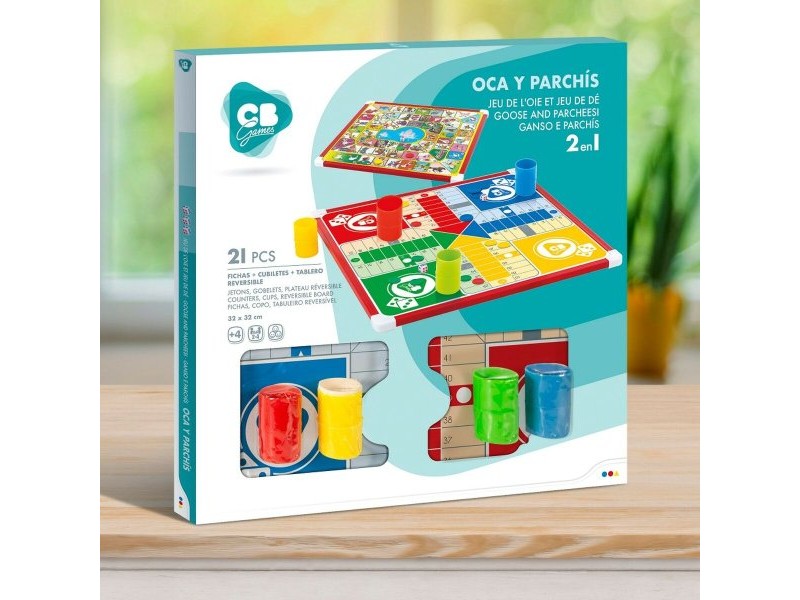 Настолна игра CB Games 32 x 32 x 1 cm (25 Части) (6 броя)