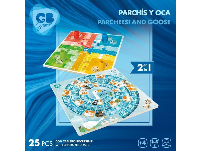 Настолна игра CB Games 25 x 1 x 25 cm (25 Части) (6 броя)