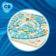 Настолна игра CB Games 25 x 1 x 25 cm (25 Части) (6 броя)