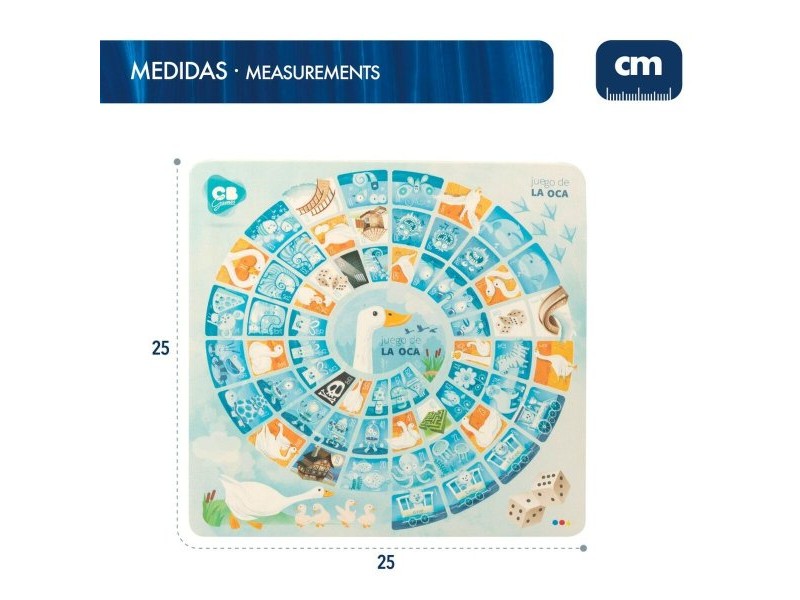 Настолна игра CB Games 25 x 1 x 25 cm (25 Части) (6 броя)