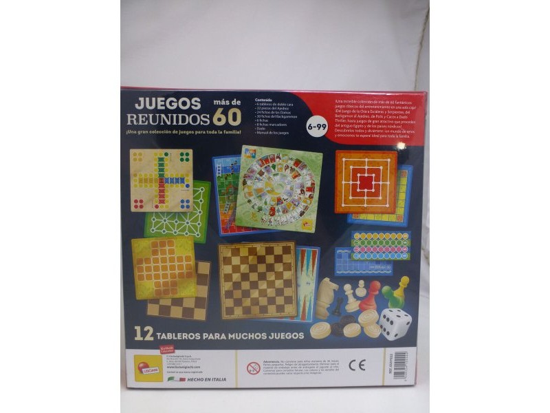 Настолна игра Lisciani Giochi Juegos reunidos 26 x 1 x 26 cm ES (10 броя)