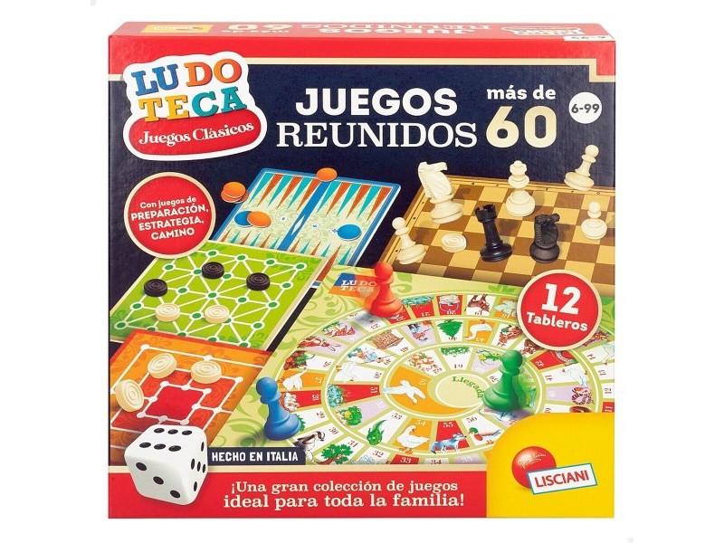 Настолна игра Lisciani Giochi Juegos reunidos 26 x 1 x 26 cm ES (10 броя)