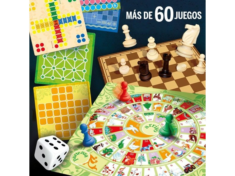 Настолна игра Lisciani Giochi Juegos reunidos 26 x 1 x 26 cm ES (10 броя)