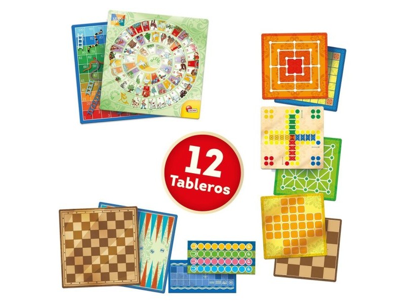 Настолна игра Lisciani Giochi Juegos reunidos 26 x 1 x 26 cm ES (10 броя)