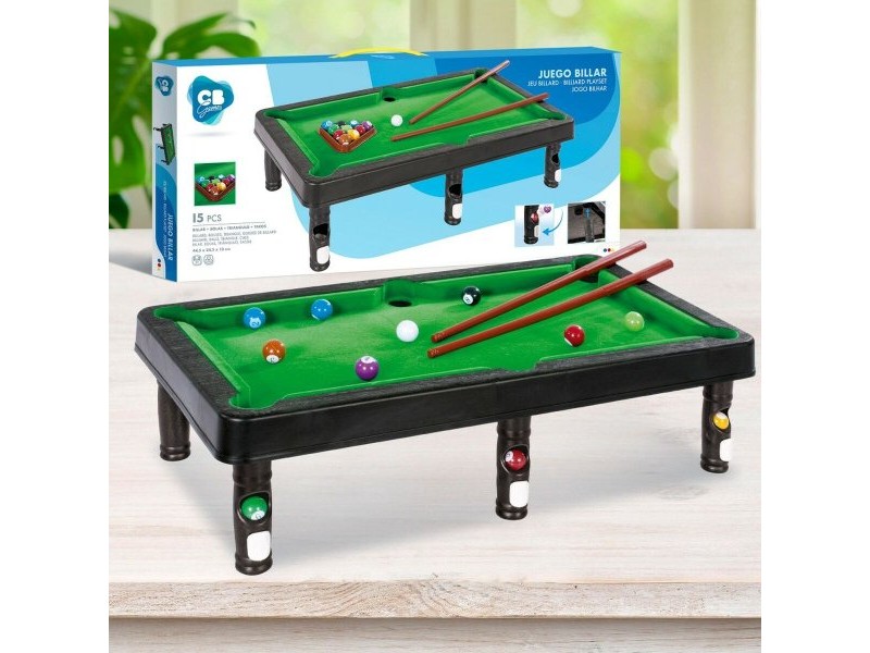 Маса за билярд CB Games 44,5 x 13 x 24,5 cm (12 броя)