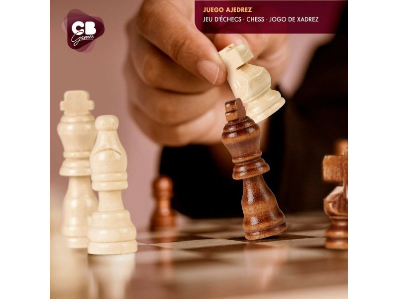 Шах CB Games Дървен (6 броя)