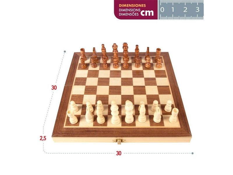 Шах CB Games Дървен (6 броя)