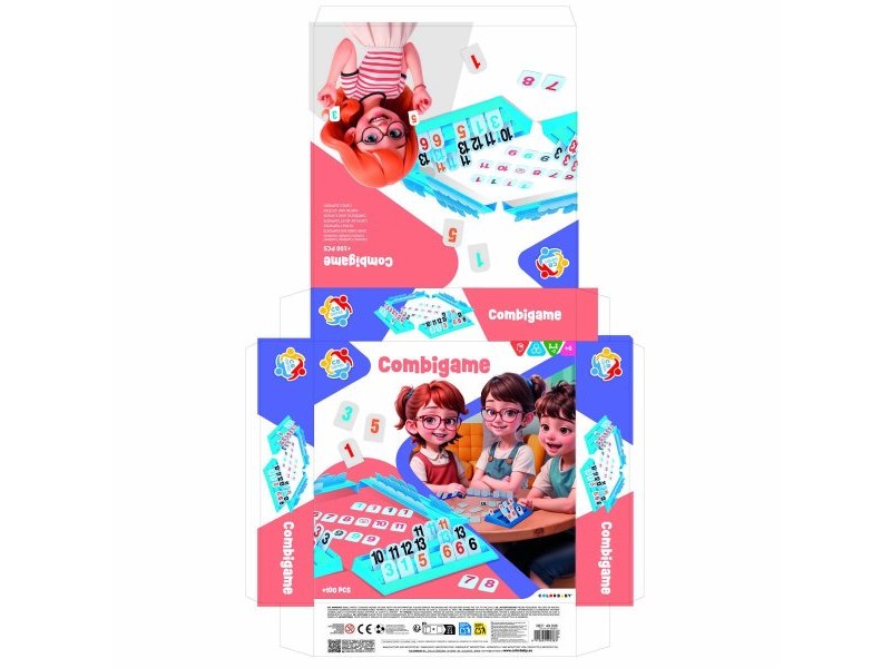 Настолна игра CB Games   26 x 3 x 10 cm (107 Части) (6 броя)