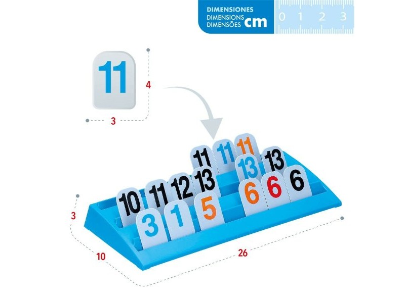 Настолна игра CB Games   26 x 3 x 10 cm (107 Части) (6 броя)