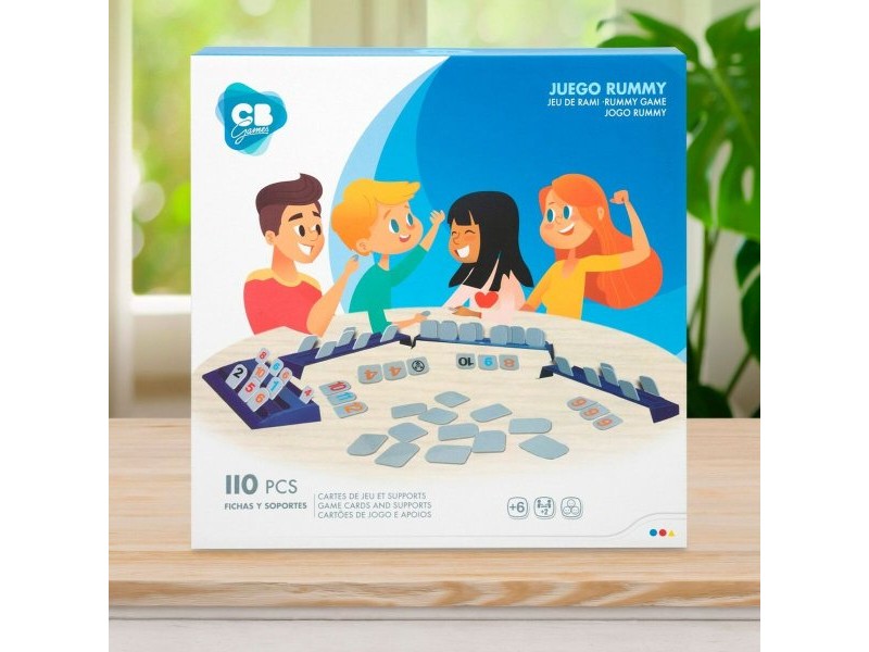 Настолна игра CB Games   26 x 3 x 10 cm (107 Части) (6 броя)