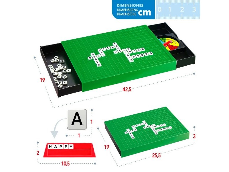 Игра с думи CB Games   25,5 x 3 x 19 cm (6 броя)