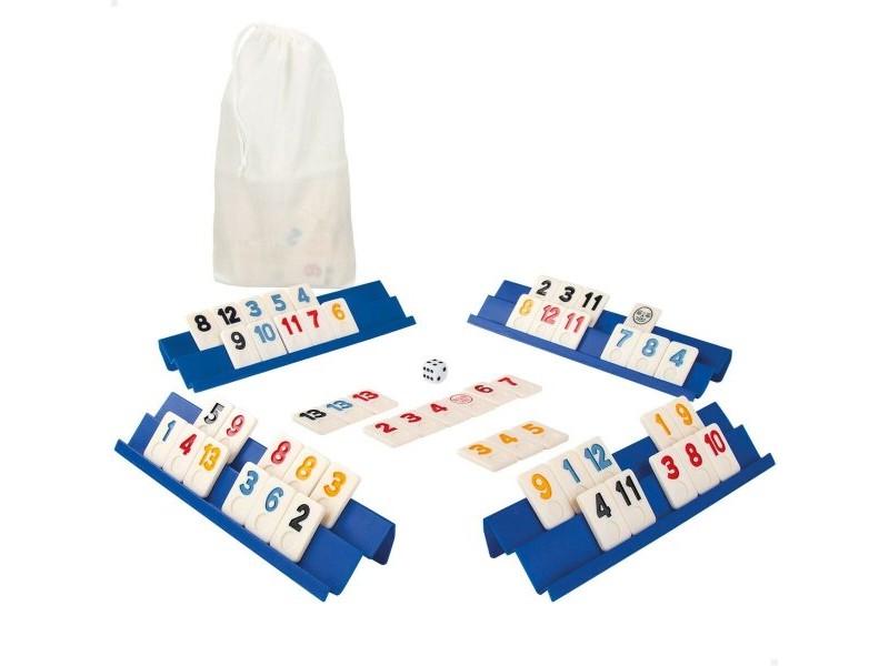 Настолна игра CB Games Rummi 24,5 x 3 x 6 cm (112 Части) (6 броя)