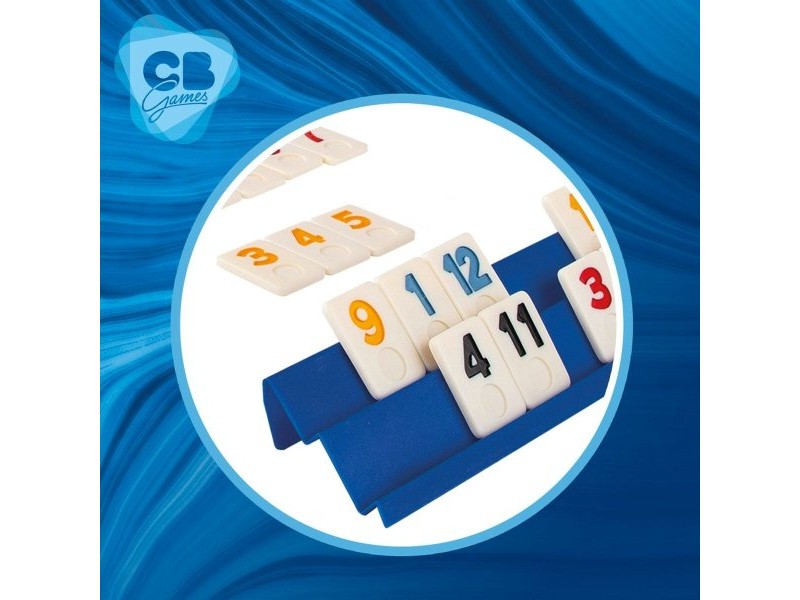 Настолна игра CB Games Rummi 24,5 x 3 x 6 cm (112 Части) (6 броя)