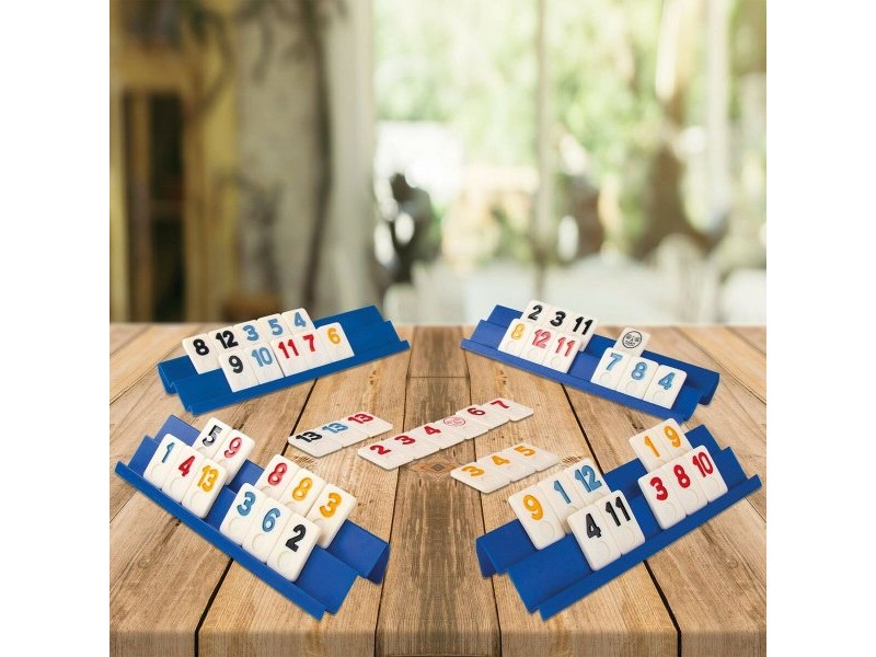 Настолна игра CB Games Rummi 24,5 x 3 x 6 cm (112 Части) (6 броя)