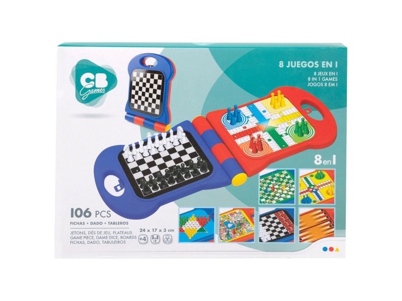Настолна игра CB Games 24 x 3 x 17 cm Шах (105 Части) (12 броя)