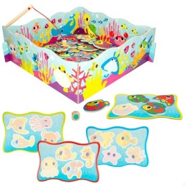 Настолна игра Lisciani Giochi Montessori Риболов (6 броя)