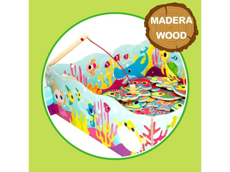 Настолна игра Lisciani Giochi Montessori Риболов (6 броя)
