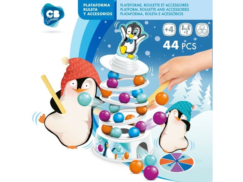 Настолна игра Colorbaby Пингвин (6 броя)