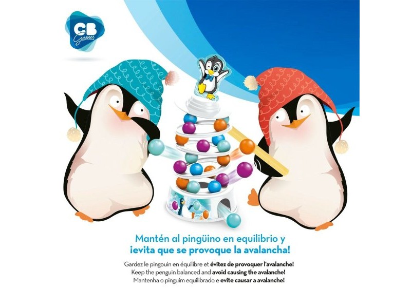 Настолна игра Colorbaby Пингвин (6 броя)