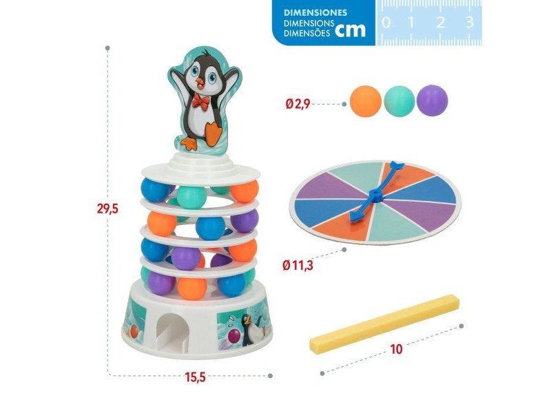 Настолна игра Colorbaby Пингвин (6 броя)