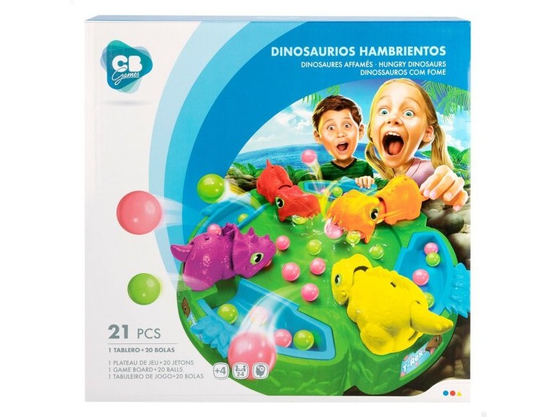 Настолна игра Colorbaby Динозавър (6 броя)