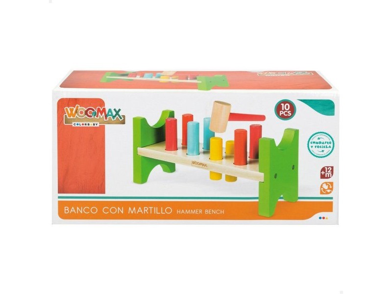 Игра за Умения Woomax 10 Части 26 x 12 x 9 cm (6 броя)