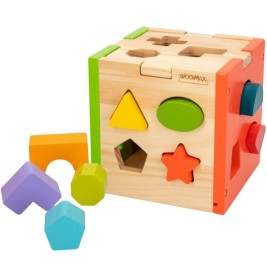 Детски Пъзел от Дърво Woomax 15 x 15 x 15 cm (6 броя)
