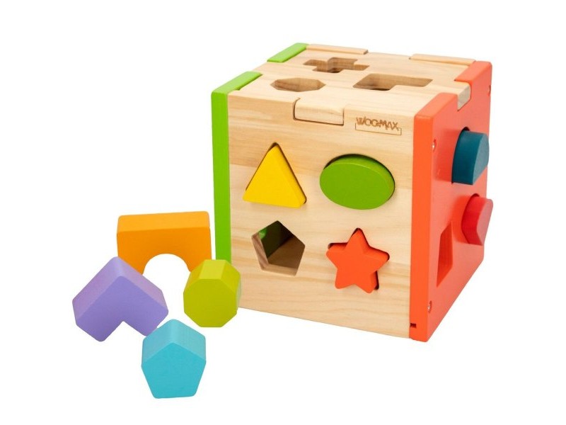 Детски Пъзел от Дърво Woomax 15 x 15 x 15 cm (6 броя)